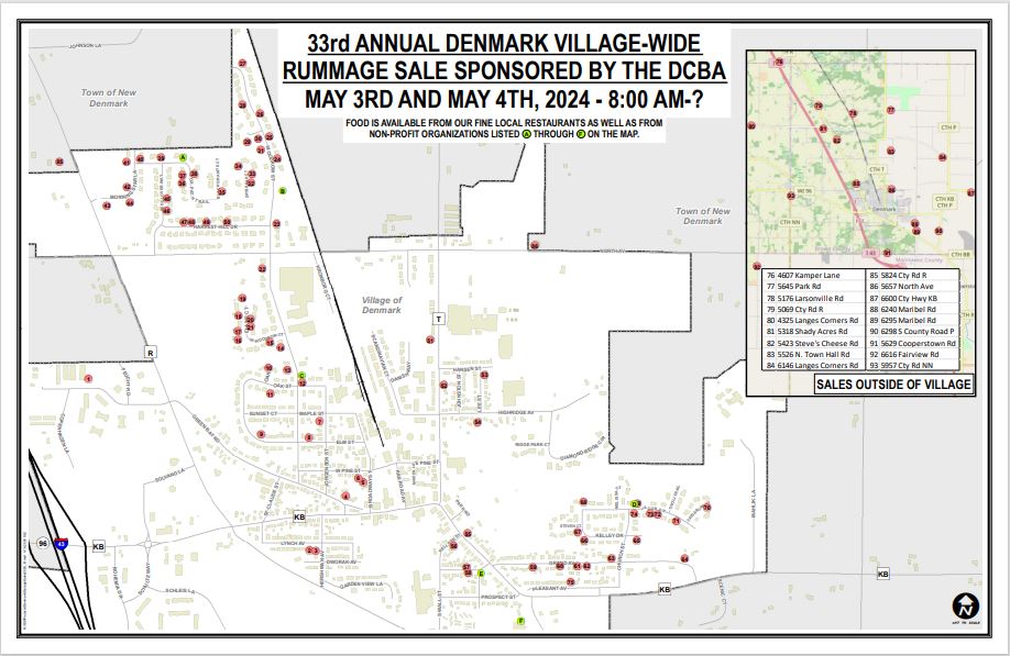 2024 Denmark Rummage Sale this weekend | The Denmark News